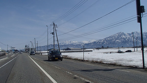 只見方面は雪景色